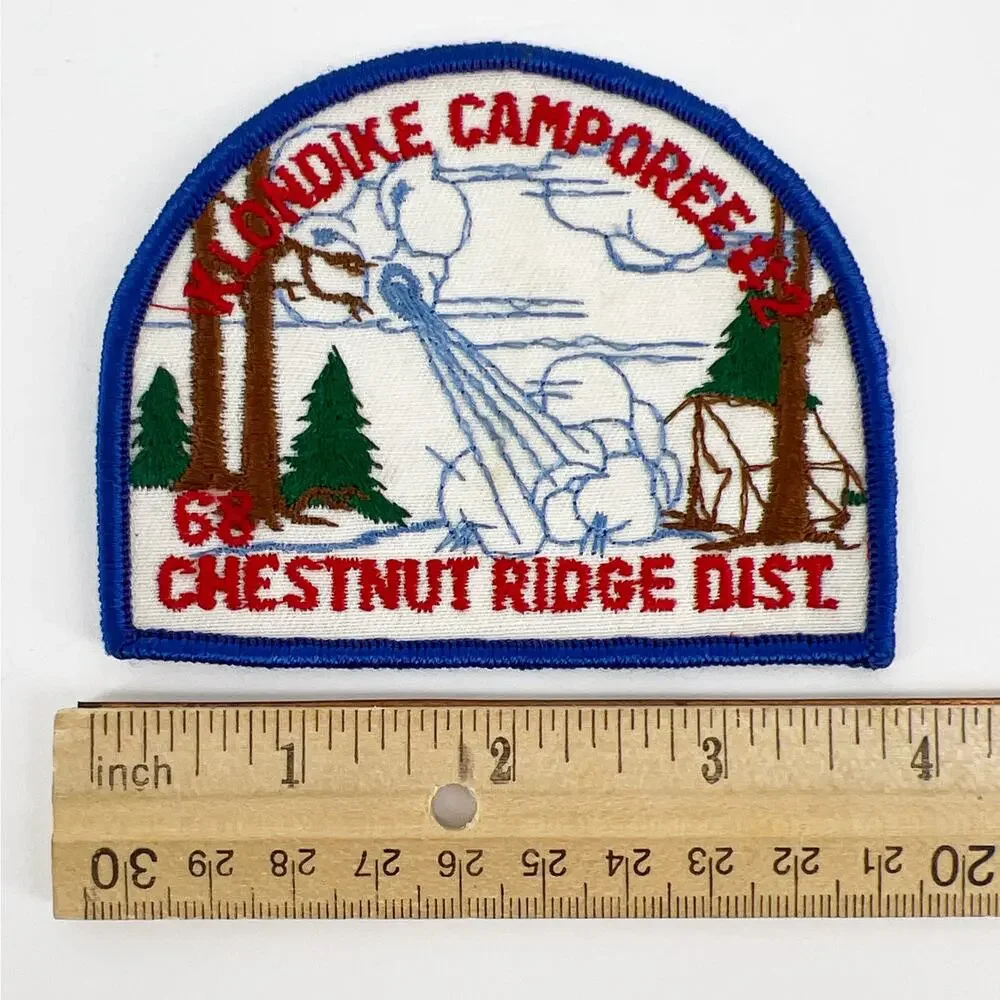 BSA Boy Scouts of America patches vintage set of four